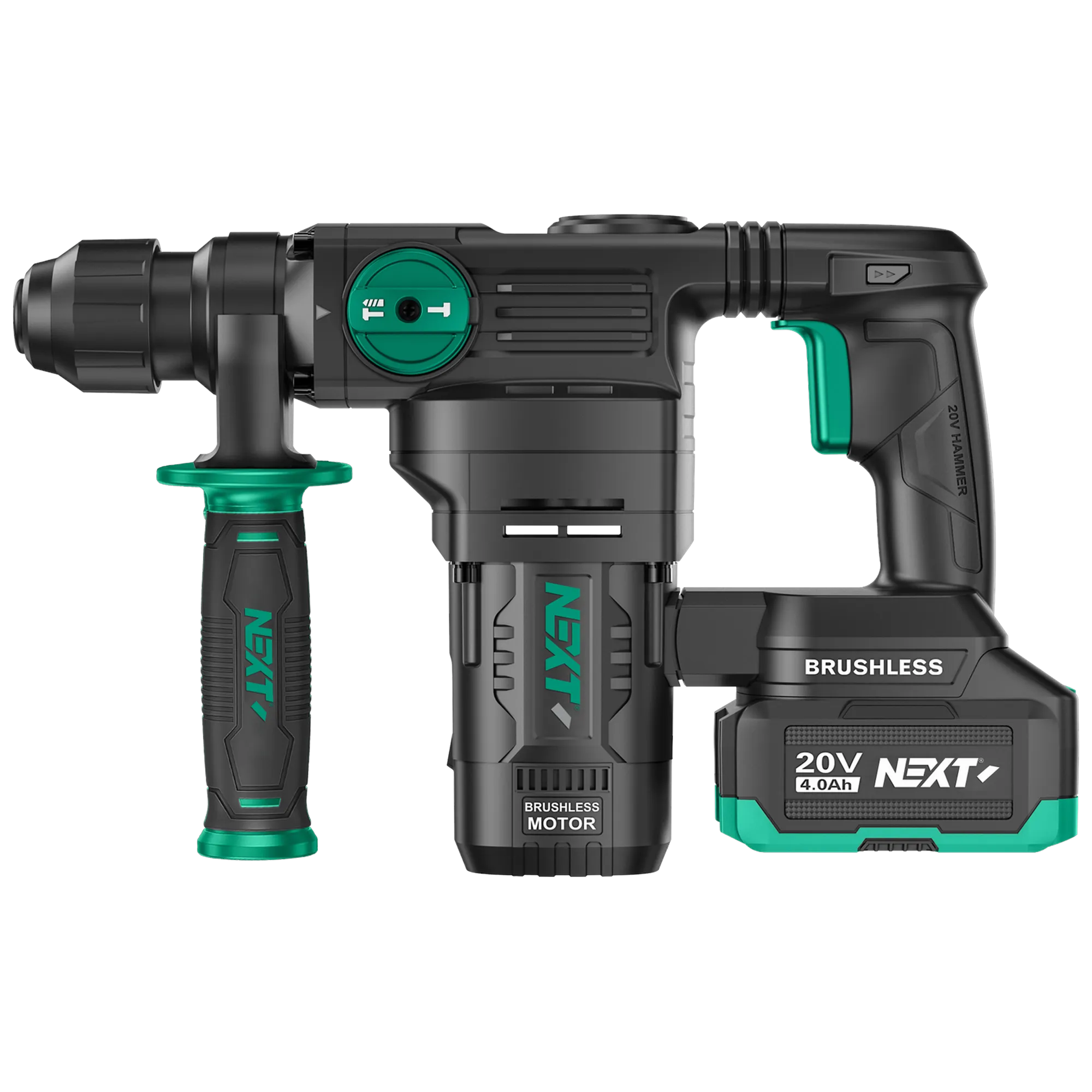 Cordless rotary hammer